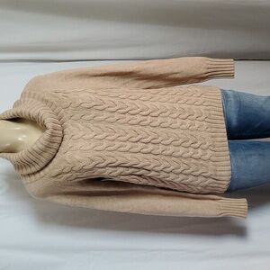 Banana Republic Wool Nylon Viscose Cashmere Cowl Neck Sweater Size M